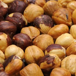 Nocciole sgusciate tostate